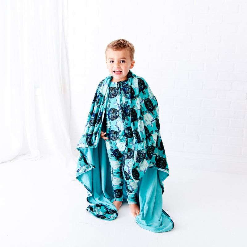 Turtley Awesome Reversible Blanket