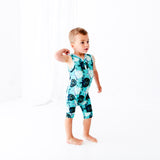 Turtley Awesome Shortie Hooded Romper